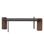 Nordure Mesa de Café Lotus y Venezia Walnut